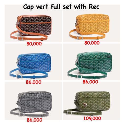 maison Goyard capvert bag